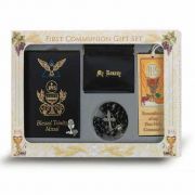 Deluxe First Communion 6 Piece Gift Set (Blessed Trinity Edition)
