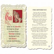 50pk - Difference 2 x 4 inch Prayer-Card - (Pack of 50)