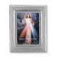 Divine Mercy Gold Stamped Print In Silver Frame - (Pack Of 2) -  - 450S-123