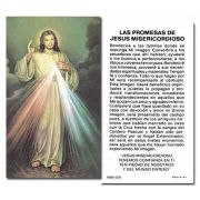 Divine Mercy Holy Card w/Gold Edges 100 Pack