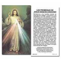 100pk - Divine Mercy Prayer-Card w/Gold Edges 100 Pack