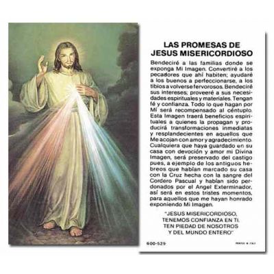Divine Mercy Holy Card w/Gold Edges 100 Pack -  - 600-529