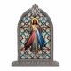 Divine Mercy Textured Italian Art Glass In Arched Frame - 846218056015 - SG830-123