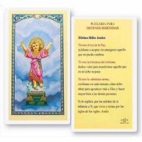 25pk - Divino Nino Para Serenidad Laminated Holy Card Pk 25