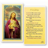 25pk - Friendship Laminated Holy Card  Pk 25