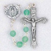 Genuine Gem Stone Adventurine Beads Handcrafted Rosary