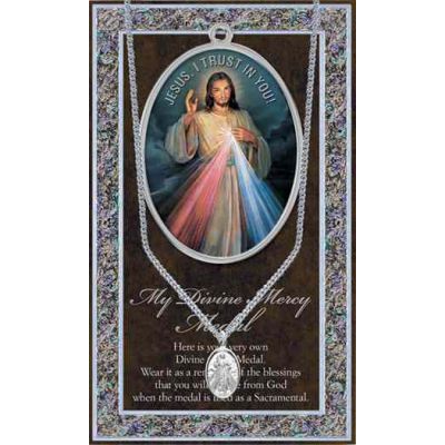 Genuine Pewter Divine Mercy Medal - (Pack Of 2) -  - 950-123