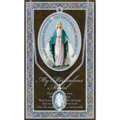Genuine Pewter Miraculous Medal (2 Pack) - 846218036109 - 950-253