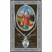Genuine Pewter Saint Agatha Medal