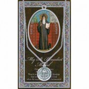 Genuine Pewter Saint Benedict Medal