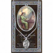Genuine Pewter Saint Cecilia Medal