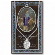 Genuine Pewter Saint Daniel Medal