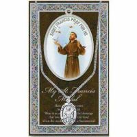 Genuine Pewter Saint Francis Medal