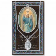 Genuine Pewter Saint Gabriel Medal
