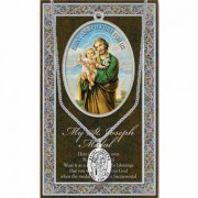 Genuine Pewter Saint Joseph Medal