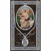 Genuine Pewter Saint Mark Medal