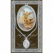 Genuine Pewter Saint Michael Medal