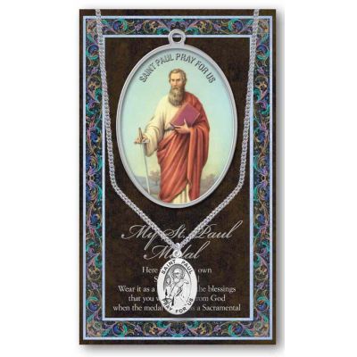 Genuine Pewter Saint Paul Medal - (Pack Of 2) -  - 950-512