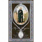 Genuine Pewter Saint Peregrine Medal