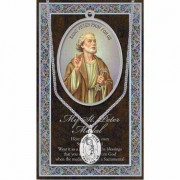 Genuine Pewter Saint Peter Medal