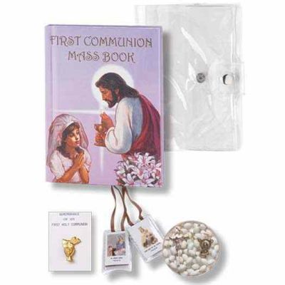 Girl First Communion 5 Piece Gift Set (2 Pack) - 846218054271 - 5665