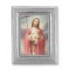 Good Shepherd Gold Stamped Print In Silver Frame - (Pack Of 2) -  - 450S-103