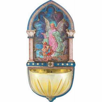 Guardian Angel Multi-dimensional Church Holy Water Bowl Font (2 Pack) - 846218050228 - 1928-350