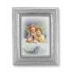 Guardian Angels Gold Stamped Print In Silver Frame - (Pack Of 2) -  - 450S-351