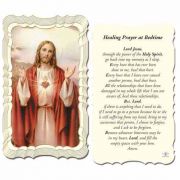 Healing Prayer At Bedtime 2 x 4 inch Holy Card - (Pack of 50)