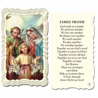 50pk - Holy Family 2x4 in. Prayer-Cards - (Pack of 50)