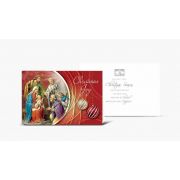 Holy Family With Shepherds Christmas Cards