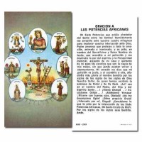 100pk - Holy Saints 2 x 4 inch Prayer-Card - (Pack of 100)