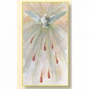 Holy Spirit(Confirmation) 2 x 4 inch Paper Holy Cards - (Pack of 100)