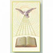 Holy Spirit(Confirmation) 2x4 inch Paper Holy Cards - (Pack of 100)