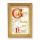 House Blessing 4x6 in. Print in Antique Gold Frame (2 Pack) - 846218085794 - 461-387