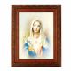 Immaculate Heart Of Mary 10 x 8 in. Print In a Mahogany Finished Frame - 846218064034 - 161-211