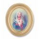 Immaculate Heart Of Mary Gold Print In Oval Gold Leaf Frame 2-Pk -  - 451G-211