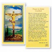 Jesus Crucified 2 x 4 inch Holy Card (50 Pack)