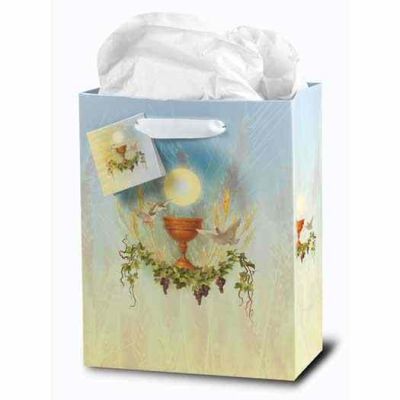 Large Communion Gift Bag Designed in Italy (10 Pack) - 846218059399 - GB-689L