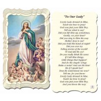 50pk - Lovely Lady Prayer-Card - (Pack of 50)