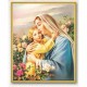 Madonna And Child 8x10 inch Gold Framed Everlasting Plaque (2 Pack) - 846218041462 - 810-227
