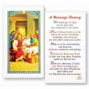 Marriage Blessing - 2x4 inch Holy Card (50 Pack)