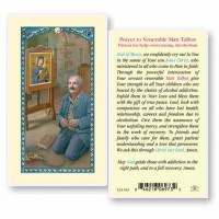 25pk - Matt Talbot Laminated Holy Card  Pk 25