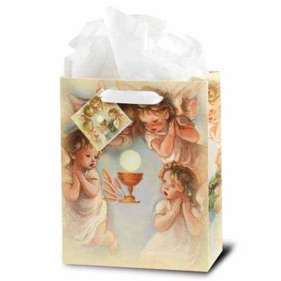 Medium Holy Communion - Angels Gift Bag (10 Pack) - 846218059443 - GB-695M