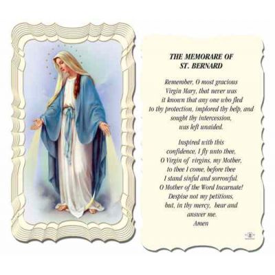 Memorare Of Saint Bernard Holy Card - (Pack of 50) -  - G50-202