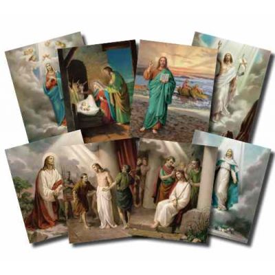 Mysteries Of The Rosary Poster 8x10in. -  - POS-1471