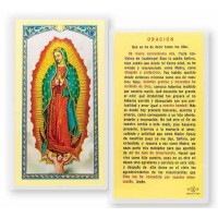 25pk - Nuestra Senora De Guadalupe Laminated Holy Card Pk 25