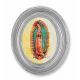 O.l Of Guadalupe Gold Stamped Print In Oval Silver Leaf Frame - 2/Pk -  - 451S-216