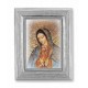 O.l Of Guadalupe Gold Stamped Print In Silver Frame - (Pack Of 2) -  - 450S-217