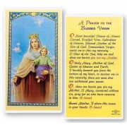 O.l. Of Mt. Carmel Holy Card - (Pack Of 50)